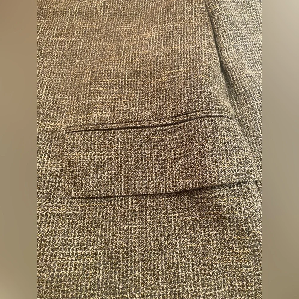 Pronto Uomo Calvino Vitale Men's Dress Jacket Made in Italy Wool‎ Cotton Size 43